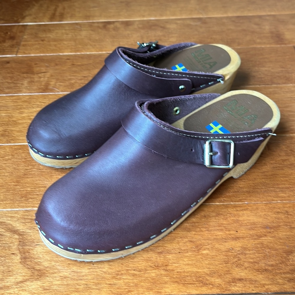 NWOT Mia Alma Made In Sweden Women's Clog Shoes Size 36 - Picture 2 of 10